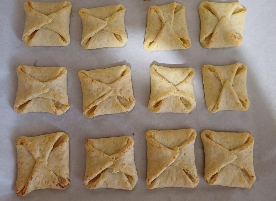 Творожное печенье (конвертики)